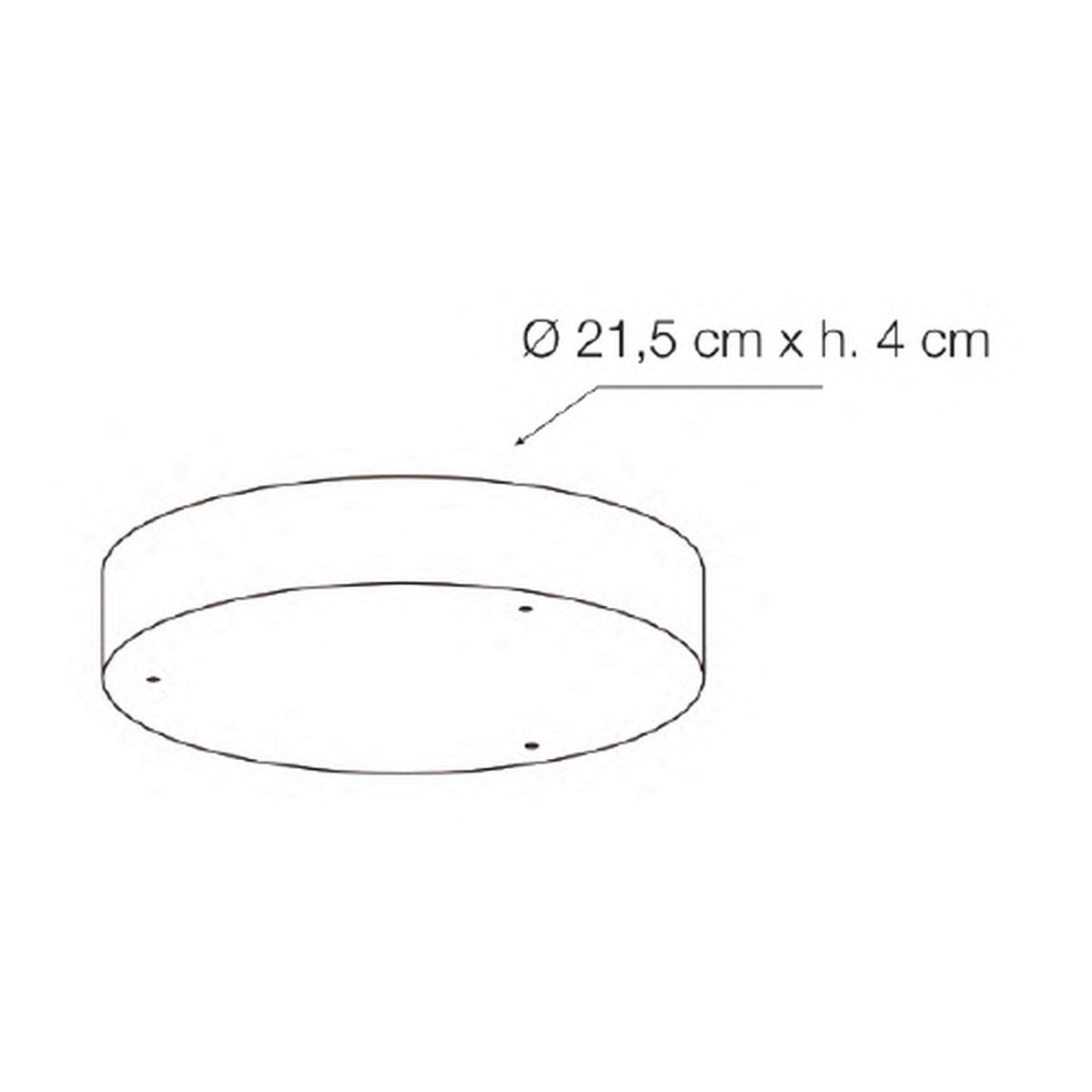 MINI GAIA 21034 disegno quotato