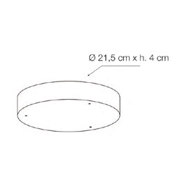 MINI GAIA 21034 disegno quotato